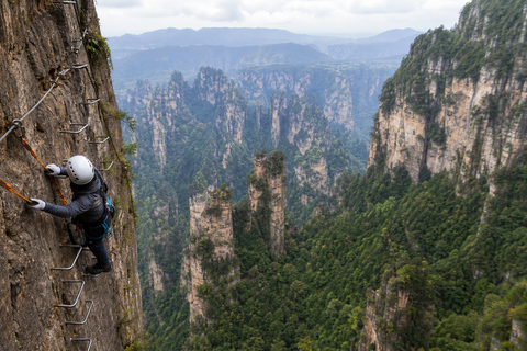 Zhangjiajie: Grand Canyon & Glass Bridge E-Ticket Options English Guide Service Only