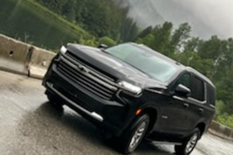 Privé transfer van Banff/Canmore naar Calgary of YYC luchthavenRit in luxe auto