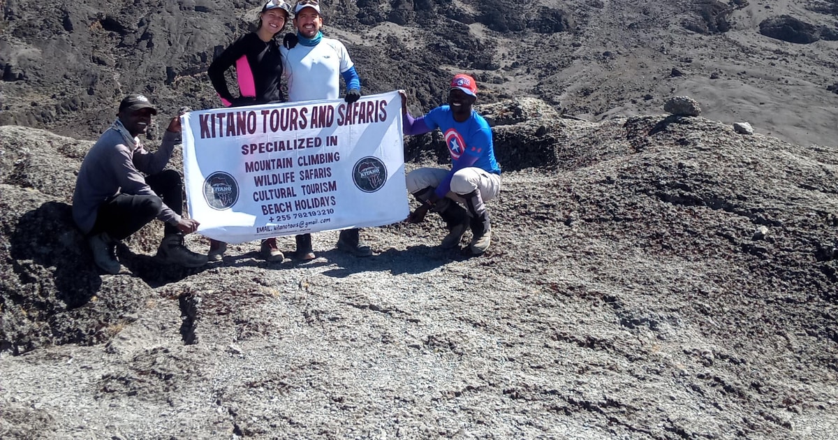 8 Jours D Ascension De La Pleine Lune Du Kilimandjaro Par La Voie