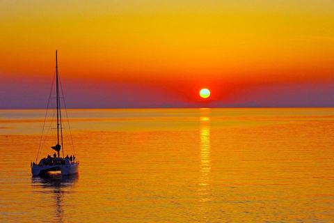 Rhodes: Premium All Inclusive Sunset Catamaran Experience