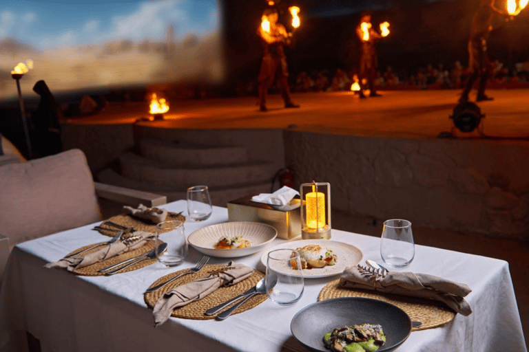 Dubai: Desert Safari, Quad Bike & Premium Camp Experience Shared 6-Hour Desert Safari & Noble Dinner Show with Quad