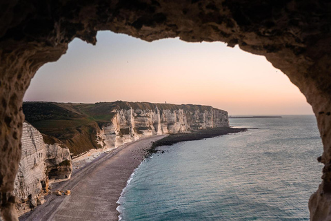 Private Full-Day Tour: Honfleur Old Harbor & Etretat Cliffs