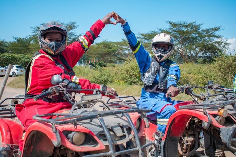 From Nairobi-Lake Naivasha: Boat Ride & Quad Bike Day Trip