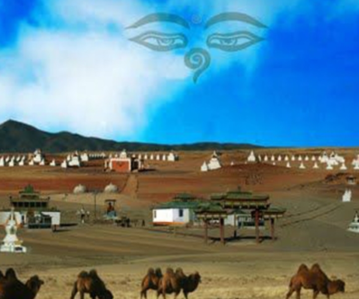 Maailman energiakeskus Khamariin Khiidin luostari Yön yli kestävä kiertoajelu