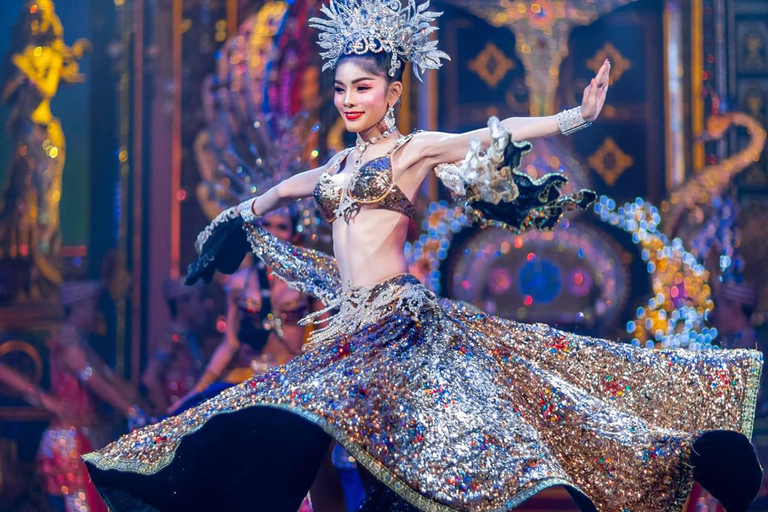 Bangkok & Pattaya Pickup: Evening Sanctuary & Alcazar Show Standard option with Bangkok hotel pickup