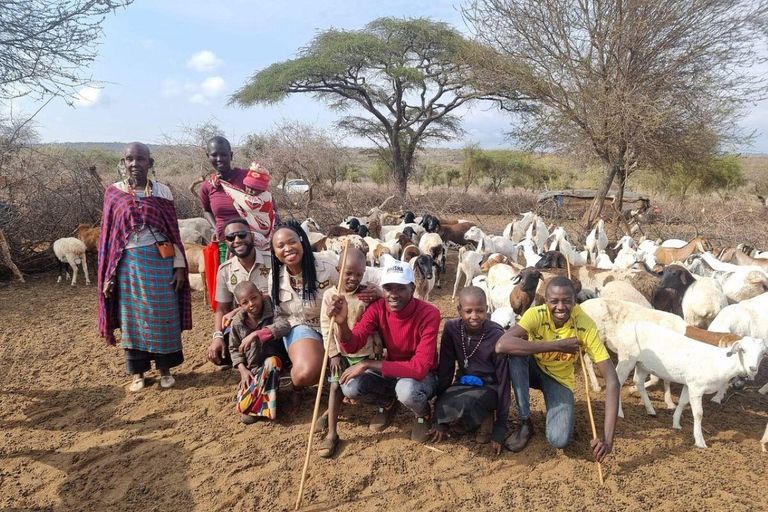 EXCURSION D&#039;UNE JOURNÉE DANS UN VILLAGE MASAI