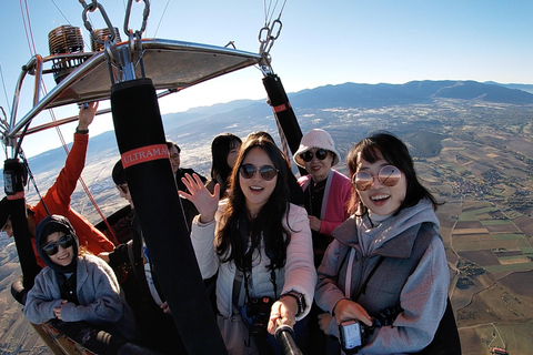 Balloon flights in the Madrid area