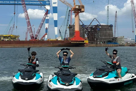 Johor Bahru: Seadoo JetSki, tour de 60 minutos en moto acuática (individual)