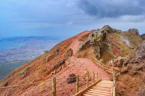 From Roma: Pompeii, Vesuvius Day Trip