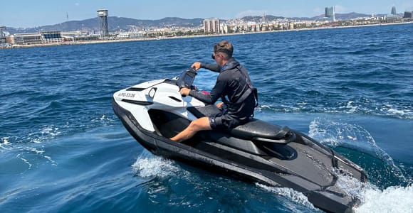 Barcelona: 100% Electric Jet Ski Rental | Speed and Zero Emissions