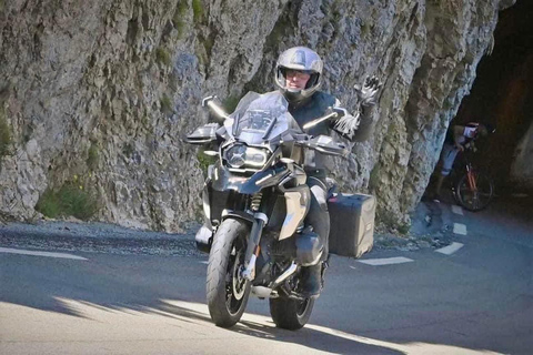 Motorbike tour through the Odenwald