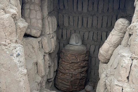 Culture in Lima: Huaca Pucllana and the Historic Center with Catacombs Huaca + Catacombs