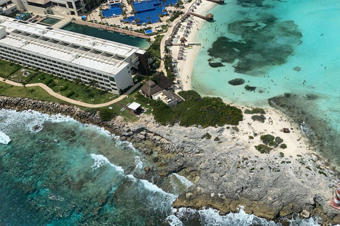 Cancun Hotel Zone: Panoramic FlightPanoramic Flight Cancun Hotel Zone