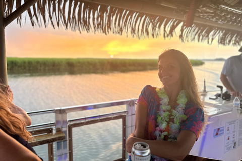 Folly Beach: Tiki Boat Cruise with BYOB Option