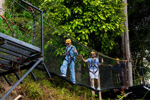 Phuket: Rainforest Eco Zipline Expedition 32 Platforms