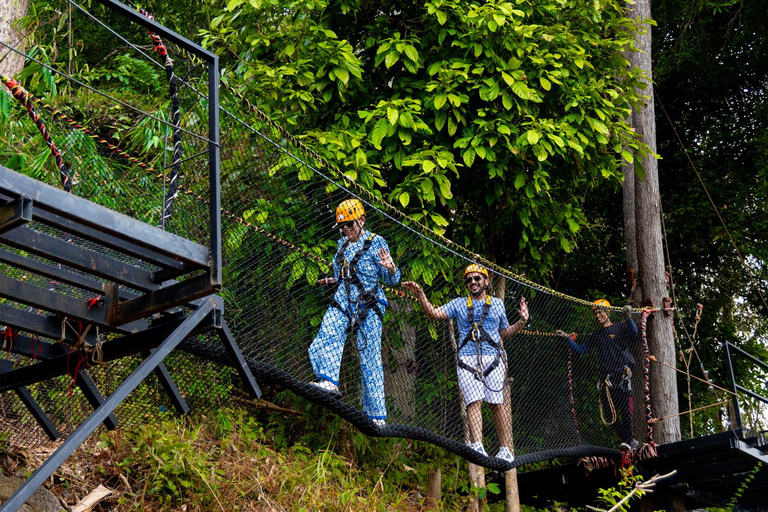 Phuket: Rainforest Eco Zipline Expedition 32 Platforms