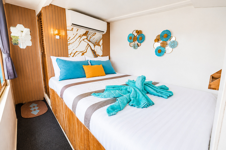 Labuan Bajo: 3-Day Komodo Sailing Ocean View Cabin All Fees Standard Boat | Sharing Room Ocean View | Tiket not Included