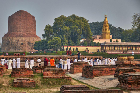 Varanasi: Dagsutflykt med Sarnath och båttur