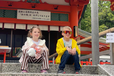 Quioto: tour familiar particular com guia, natureza e culturaKyoto: Tour particular para famílias com natureza e cultura