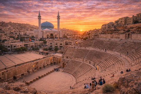 3-Day:Amman City Tour, Petra, Wadi Rum, Pink Lake & Dead Sea Amman: 3-Day Private Tour Accommodation and Transport