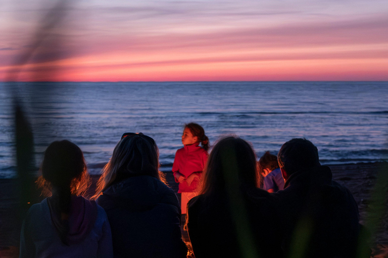 From Baku: Bilgah Beach Overnight Camping Trip with BBQ