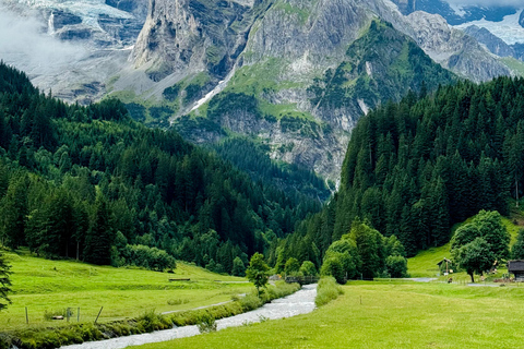 جولة بدراجة كهربائية في وادي روزنلاوي من إنترلاكن