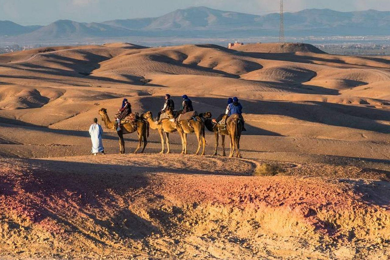 1h de passeio de quadriciclo pelo deserto com jantar e passeio de cameloMarrakech: Passeio de Quadriciclo pelo Deserto com Jantar Show e Passeio de Camelo