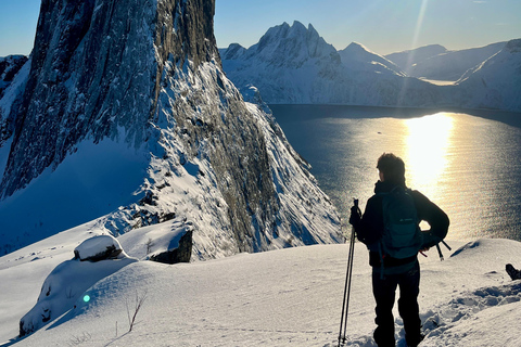 Tromsø: Snowshoe Hike on Senja to Hesten with Views of Segla From Tromsø: Snowshoe Hike to Hesten