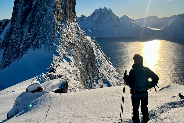 Tromsø: Snowshoe Hike on Senja to Hesten with Views of Segla From Tromsø: Snowshoe Hike to Hesten