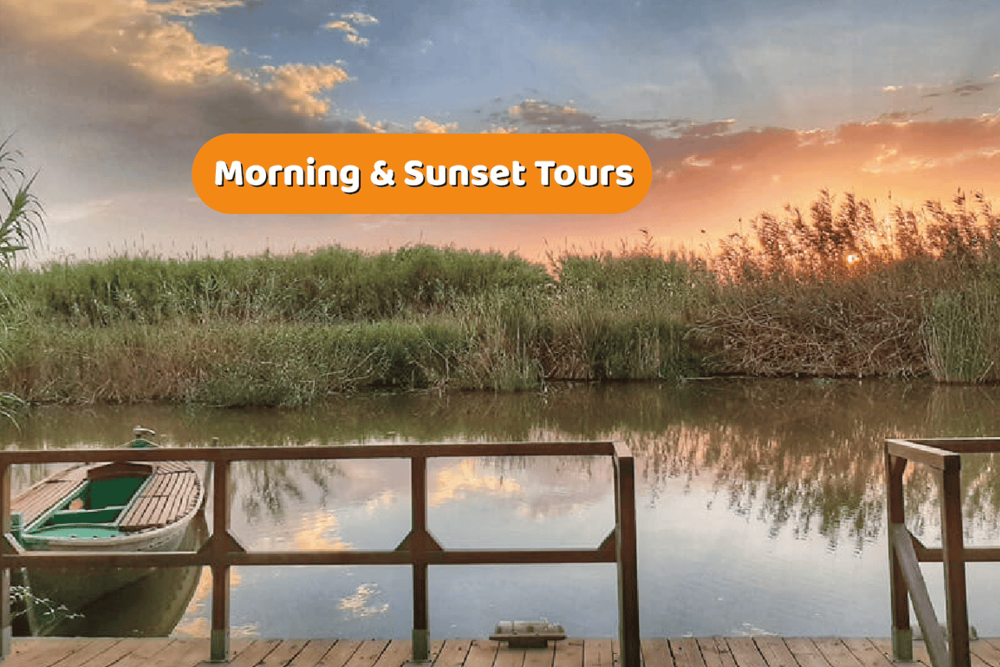 From Valencia: Albufera Natural Park Eco Boat Tour & Sunset