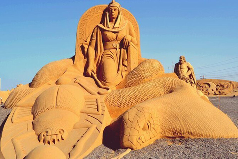 Hurghada: City Tour & Bazaar with Optional Sand Museum Visit Group Sightseeing and Shopping Tour