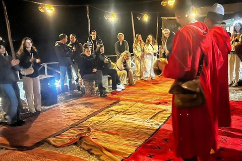 Marrakesh: Desert Sunset with Dinner and Show Marrakesh: Desert Sunset Camel ride with Dinner and Show