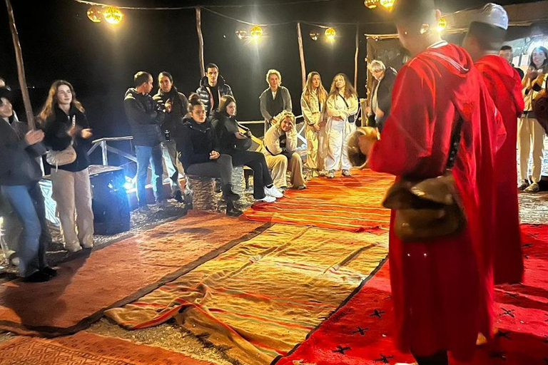 Marrakesh: Desert Sunset with Dinner and Show Marrakesh: Desert Sunset Camel ride with Dinner and Show