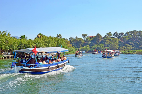 Marmaris: Turtle Beach, Mud Bath and Thermal Pool By Boat Marmaris Turtle Beach Tour w/Boat