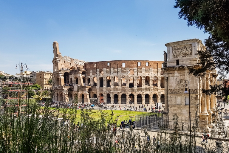 Roma: Coliseo, Arena y tour prioritario por la antigua RomaTour en grupo en alemán de hasta 30 personas