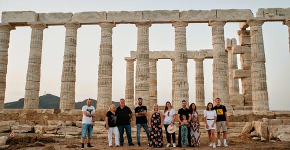 From Athens: Cape Sounion Day Trip at Sunset