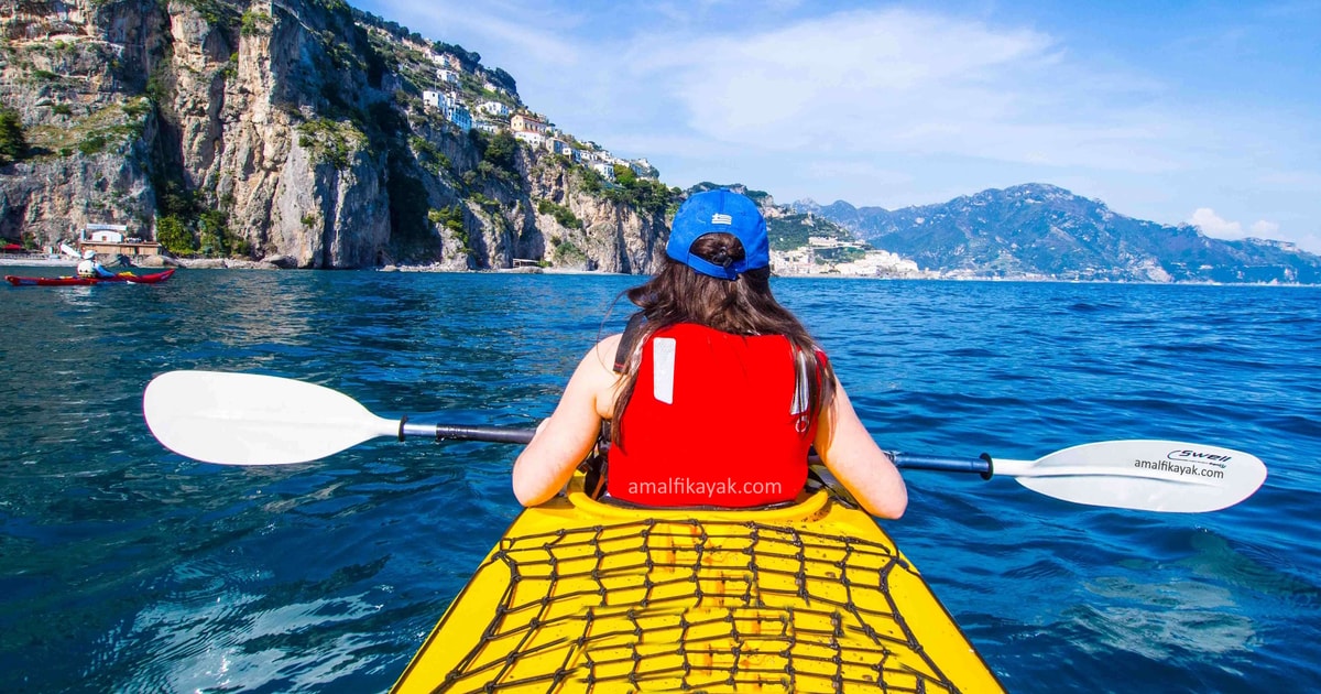 Amalfi Coast Kayak Tour with Snorkeling and Grottoes visit GetYourGuide