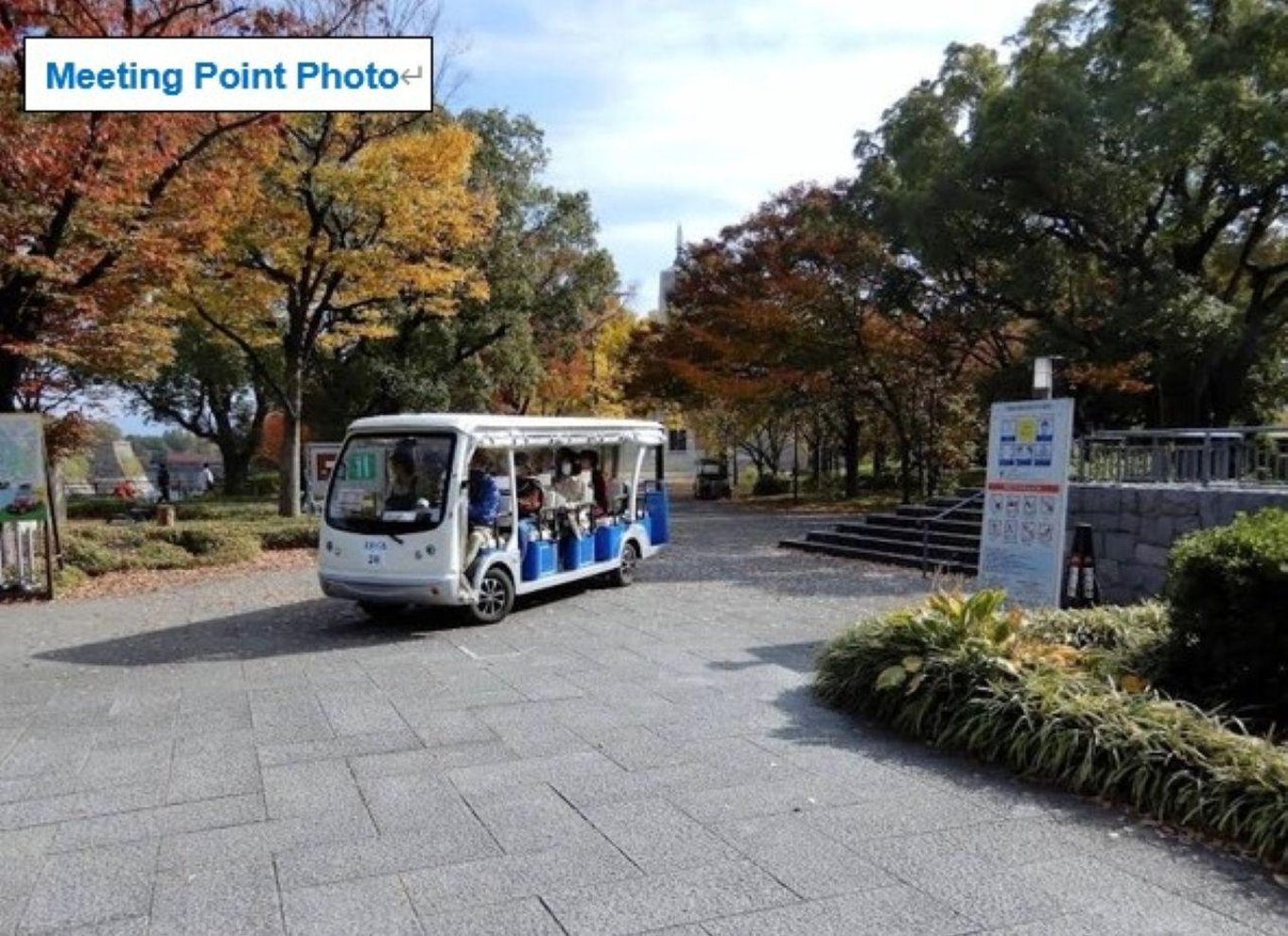 Osaka: Entré til slotstårnet / guidet byvandring