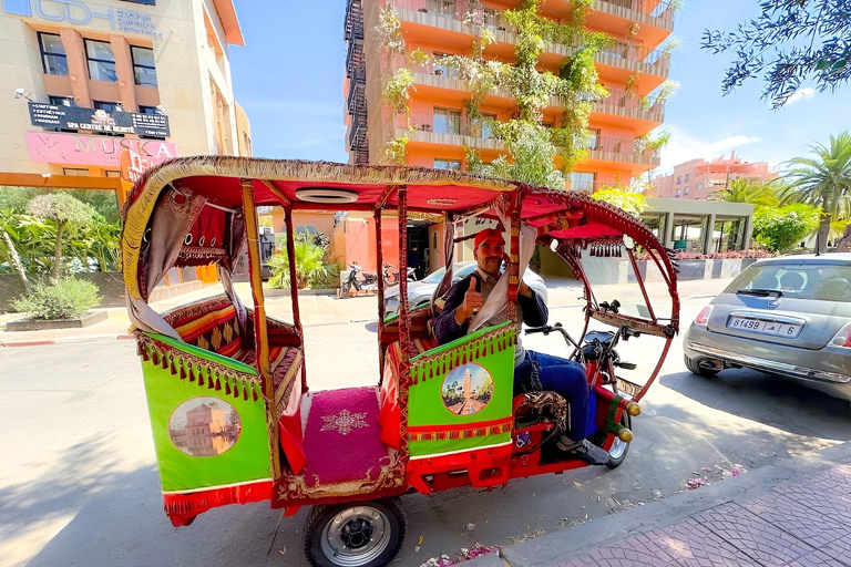 Marrakech TukTuk privat rundtur i Medina med upphämtning