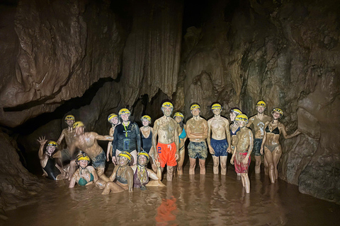 Phong Nha: Zipline Dark Cave & Paradise Cave Exploration Option 4: Full Adventure Experience - Drop-off in Hue