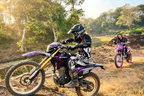 Bali: Penebel Tabanan Dirt Bike Adventure with Lunch
