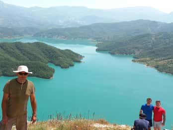 Visite privée du lac Bovilla depuis Tirana