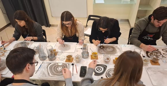 Zagreb: Japanese Suminagashi Water Painting Workshop