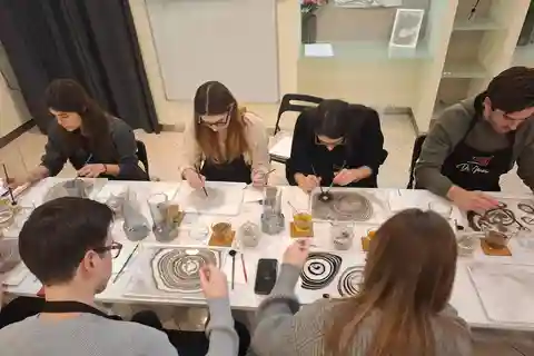 Zagreb: Suminagashi vandmaleri-workshop