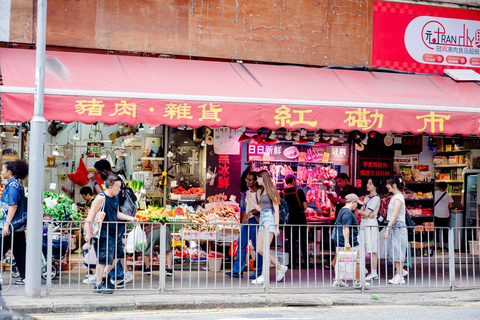 Victoria Harbour Shoreline Bike + Street Food Half-day Tour