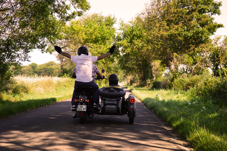 Bayeux: Prywatna półdniowa wycieczka Sidecar po Normandii w czasie II wojny światowej