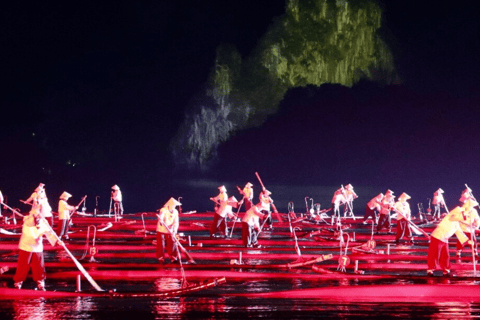 Yangshuo Xingping croisière sur la rivière Li&amp; impression spectacle Liusanjieavec dîner