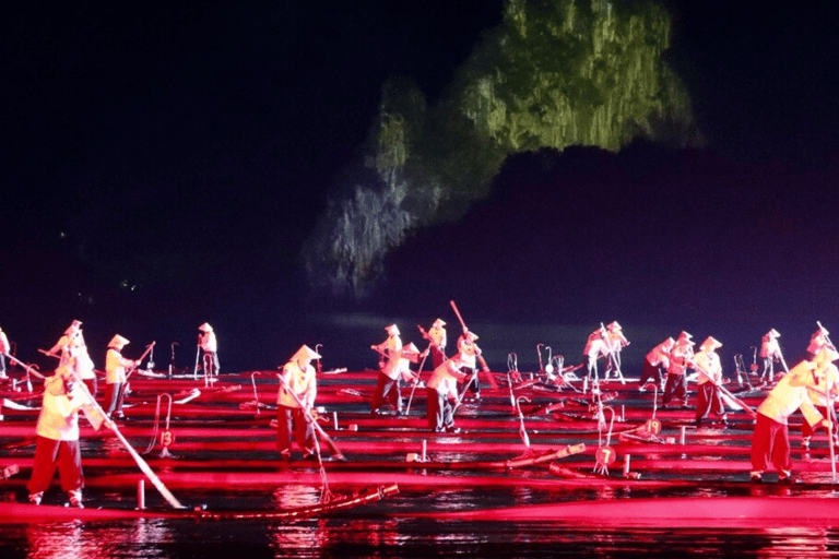 Yangshuo Xingping Li Flusskreuzfahrt&amp; Eindruck Liusanjie Show