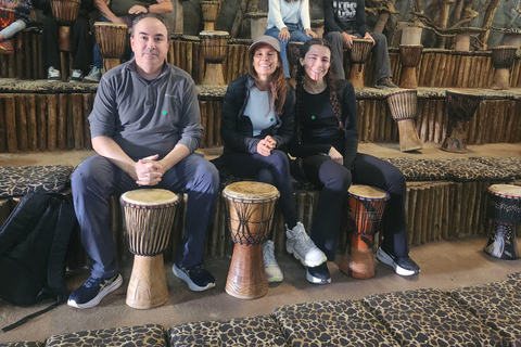 From Johannesburg: Lesedi Cultural Village Tour with Buffet