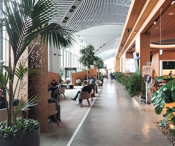 Aéroport d'Istanbul IST : Entrée au salon iGA